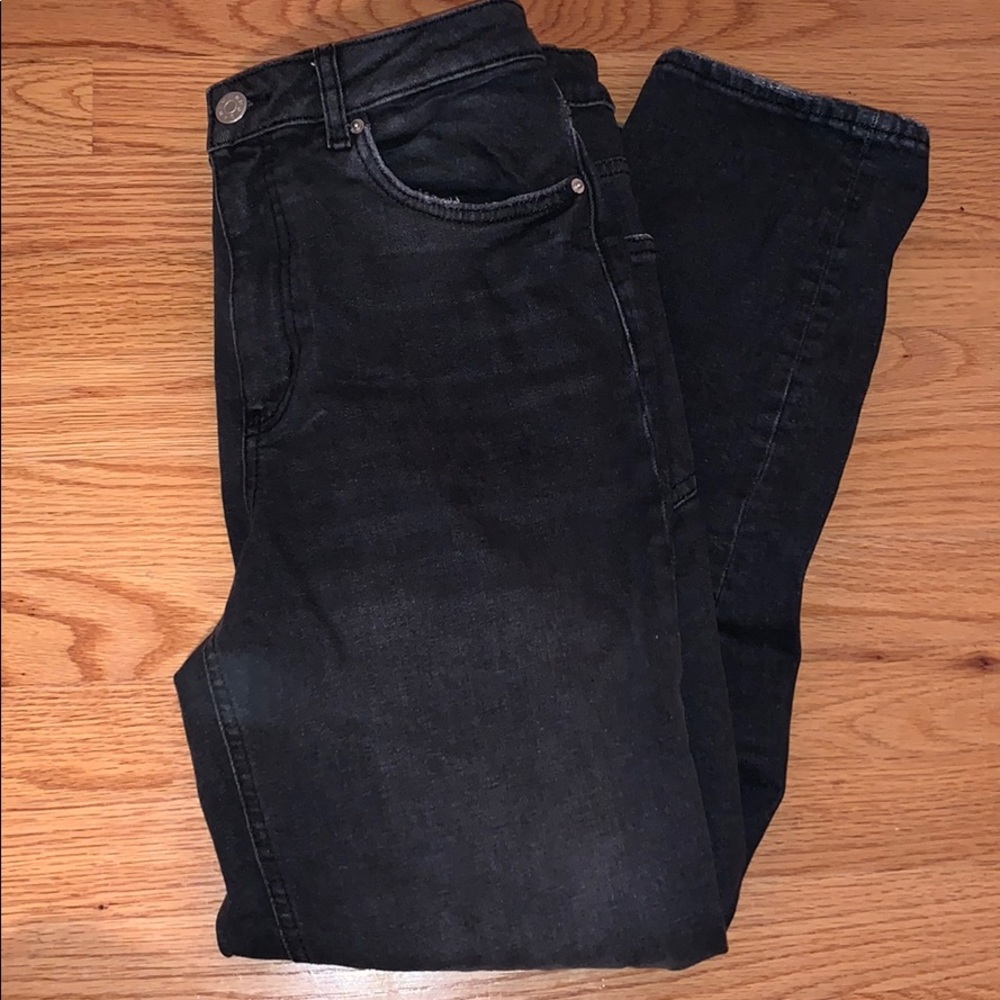 BDG Slim Straight Black Jeans
